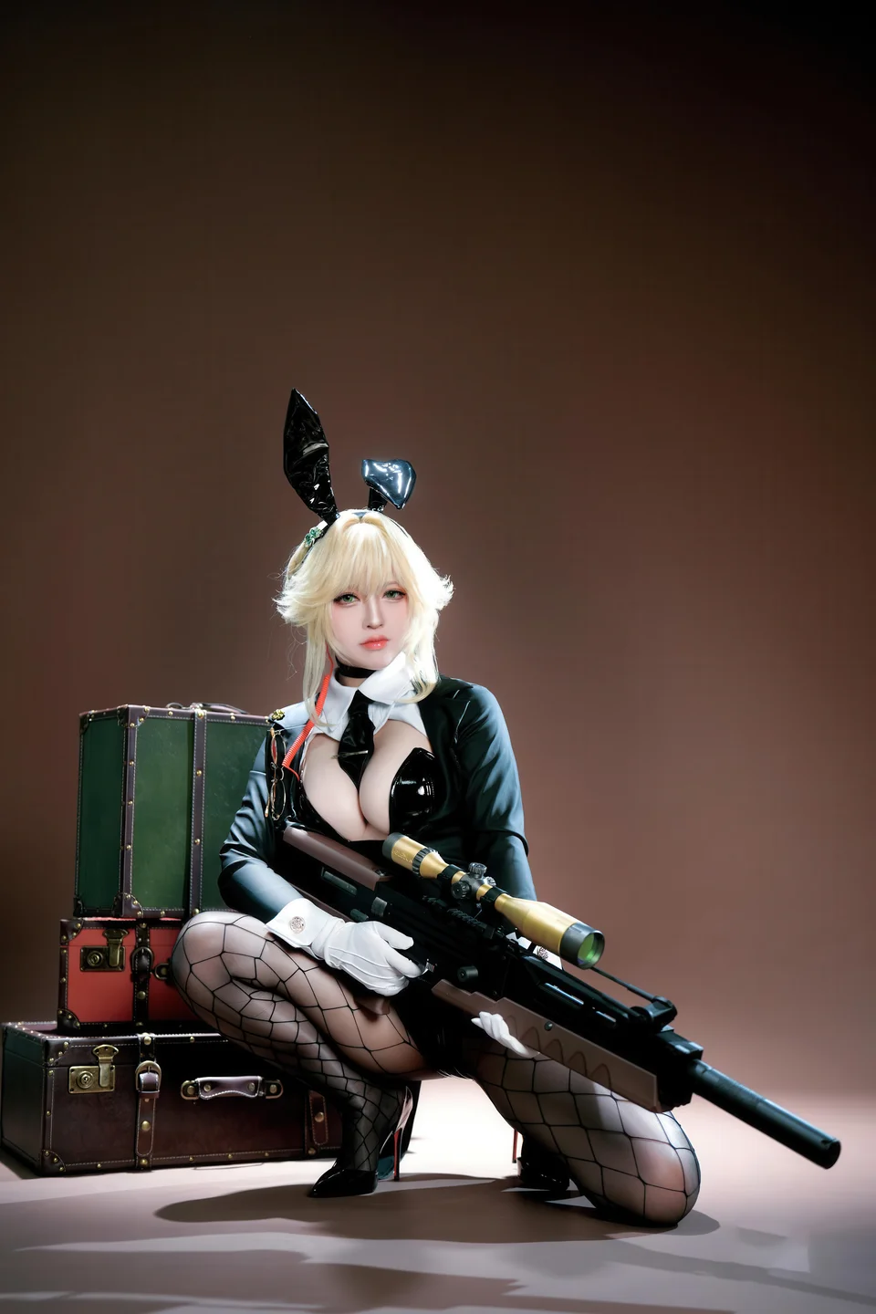 半半子_No095_Nikke：胜利女神_爱德兔女郎_愛德ェントバニー_62P,1V_436MB